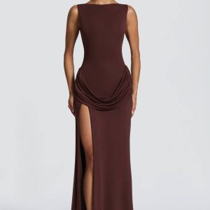 Slit Maxi Dress
