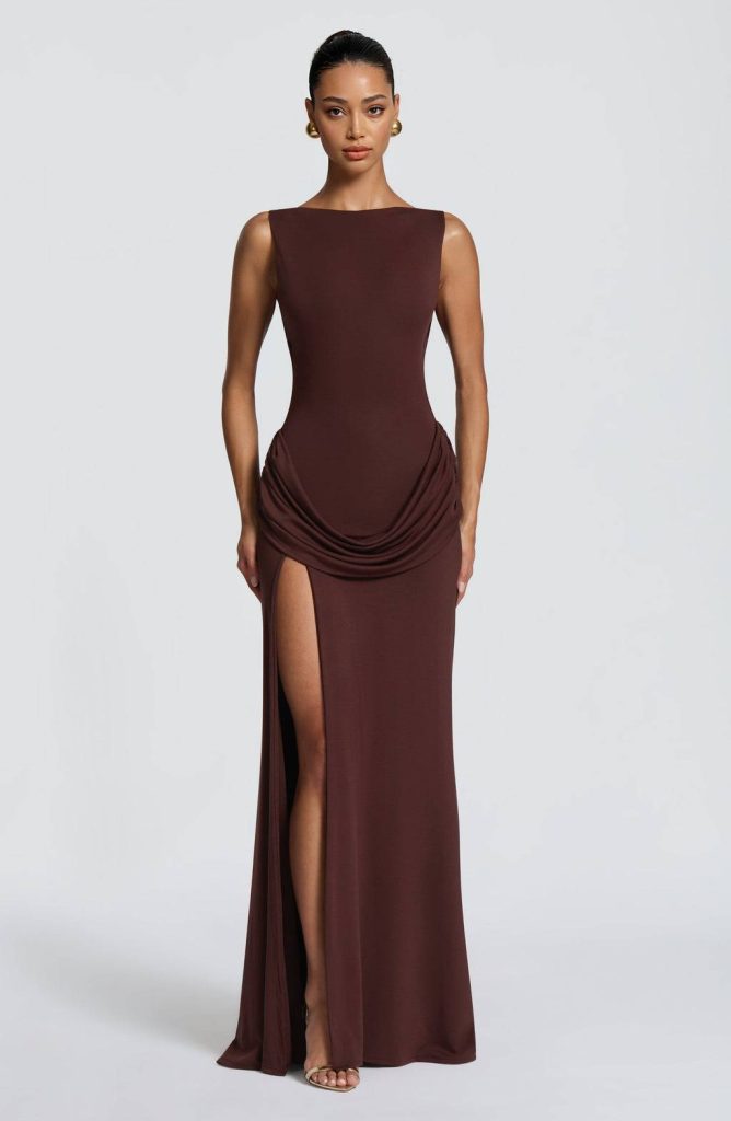 Slit Maxi Dress