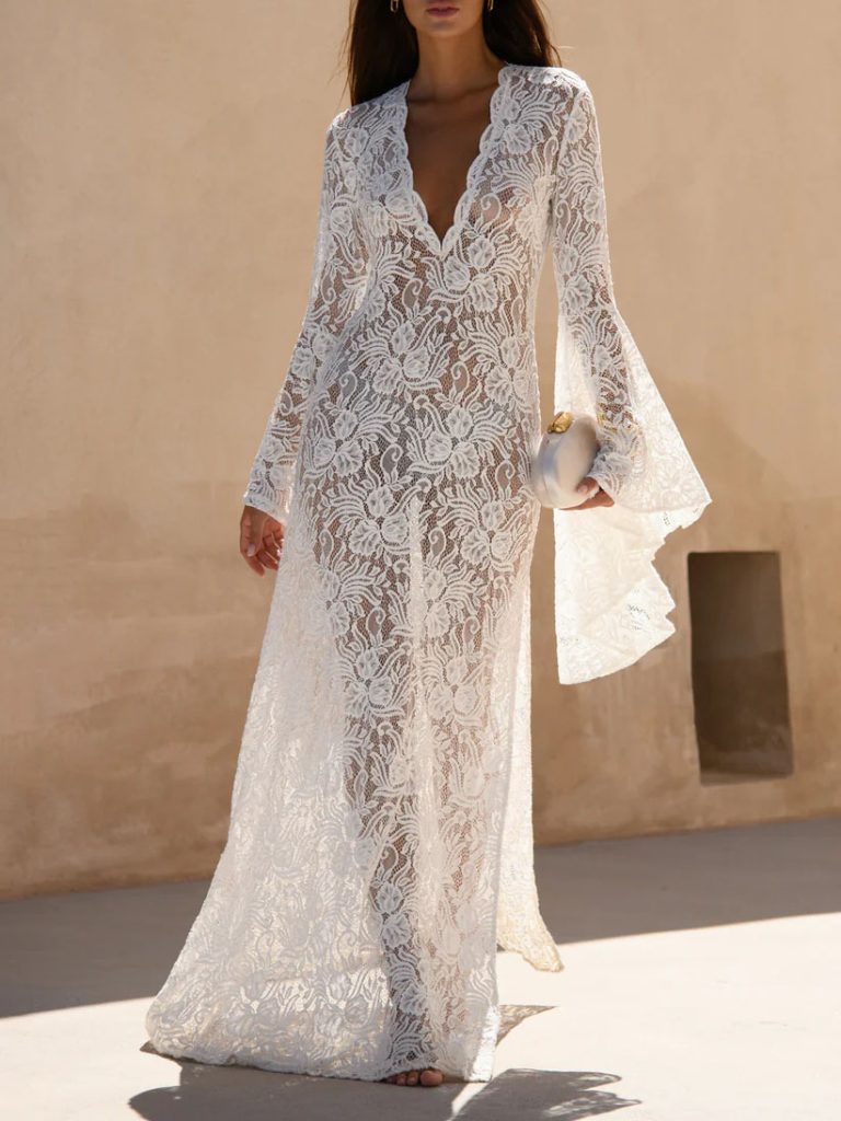 Lace Elegant Maxi Dress