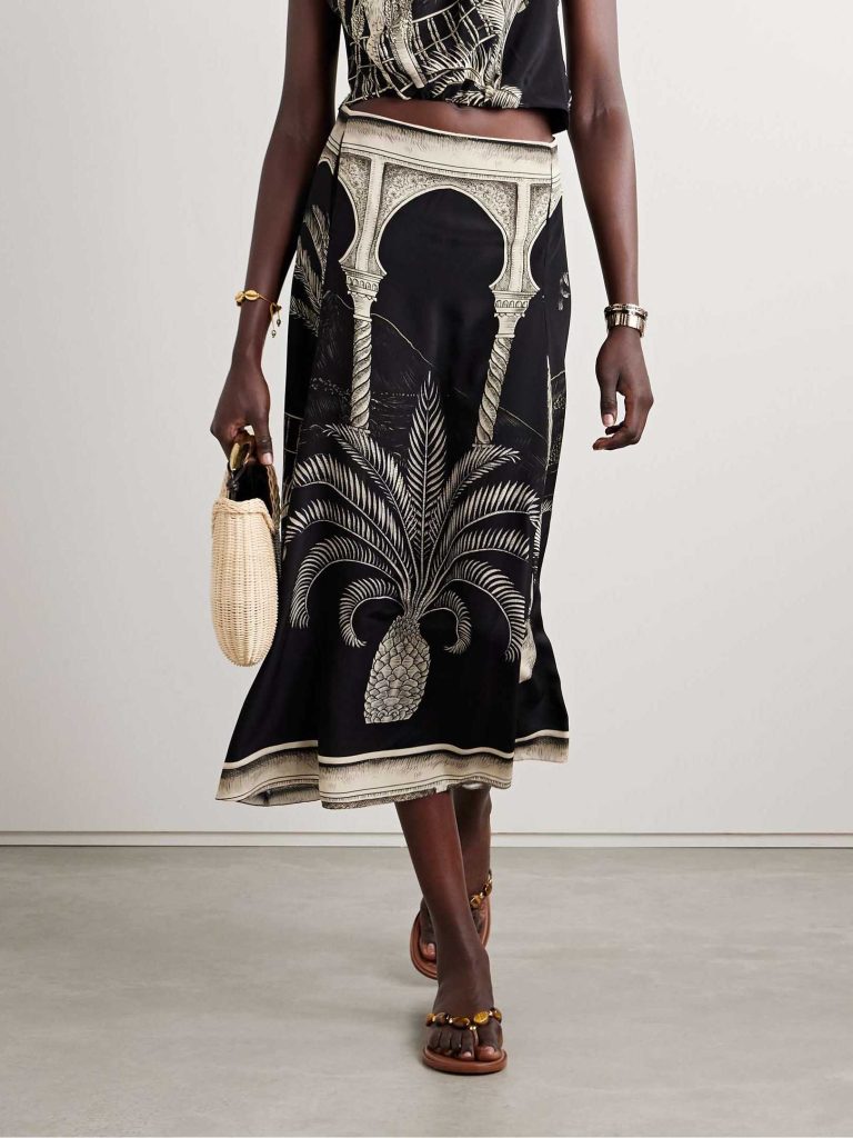 Printed Skirt