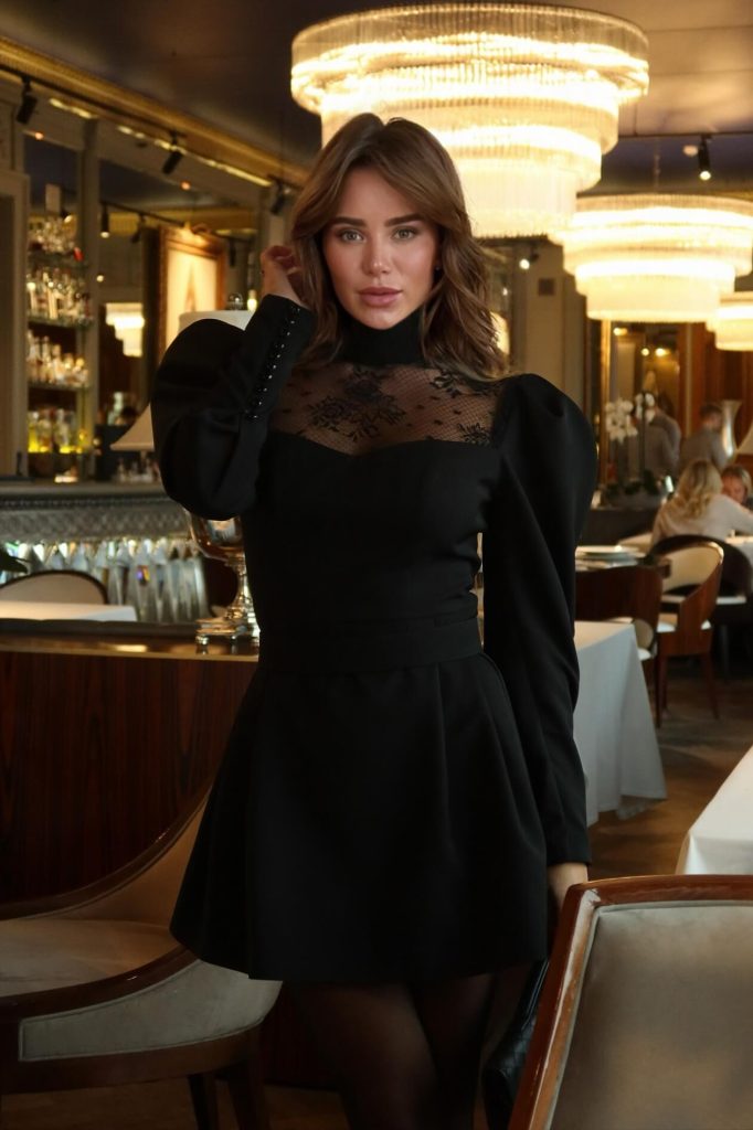 Lace Elegant Mini Dress