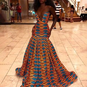 Printed Maxi Dress