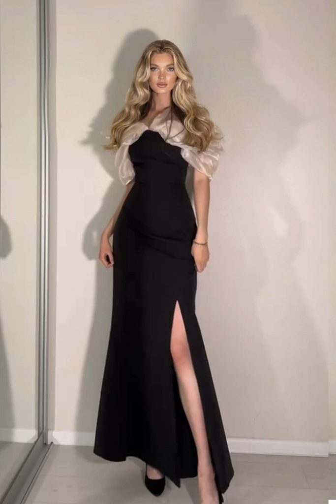 Slit Maxi Dress