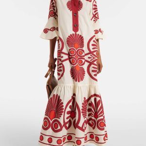 Printed Loose Fit Maxi Dress