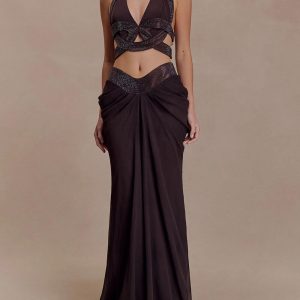 Satin Two-Piece Set